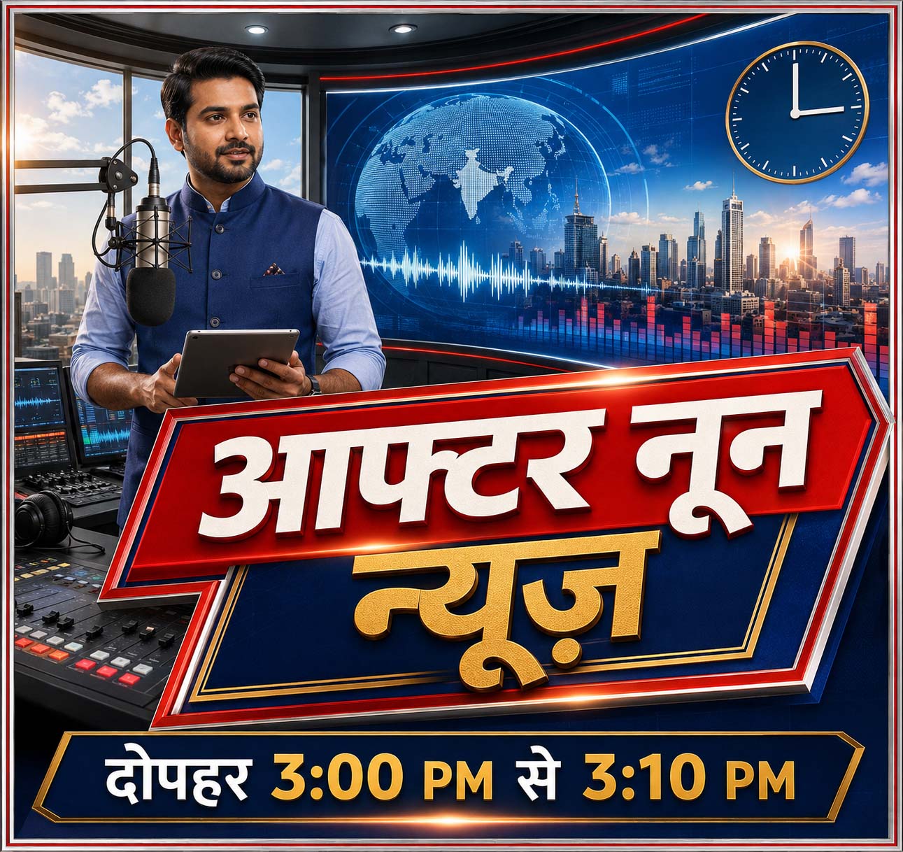दोपहर की खबरे (अनुप्रसारित)